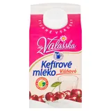 Mlékárna Valašské Meziříčí Kefírové mléko nízkotučné višňové 450 g