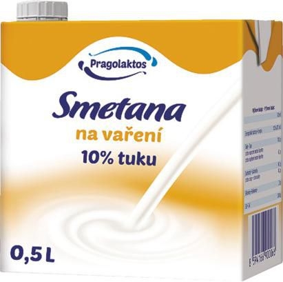 Trvanlivá smetana 10% 0,5 l