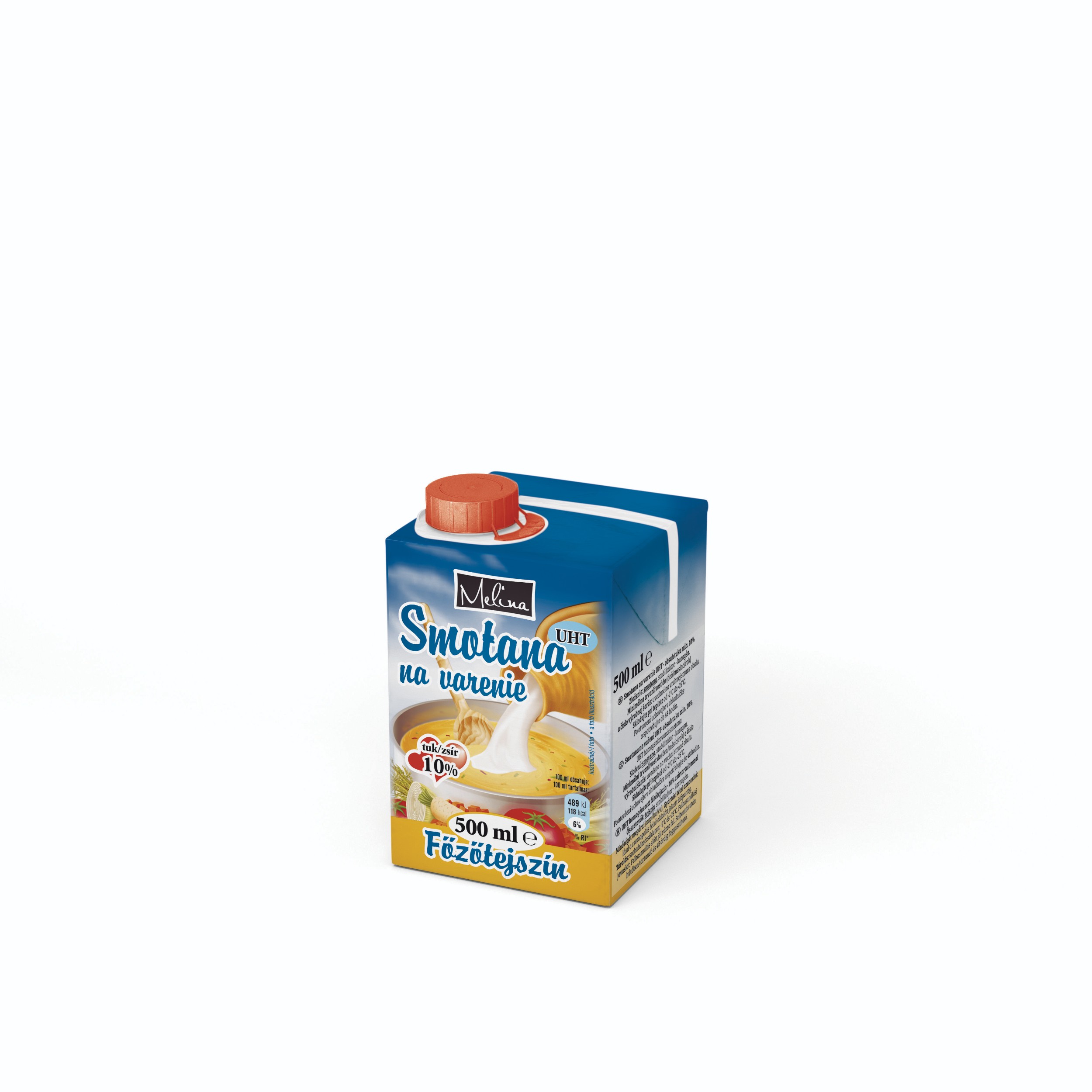 Melina Smetana na na vaření UHT 10% 500ml