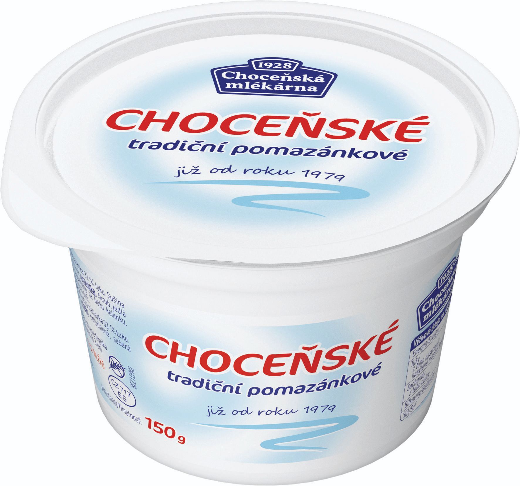 Choceňská Mlékárna Choceňské tradiční pomazánkové neochucené 150 g