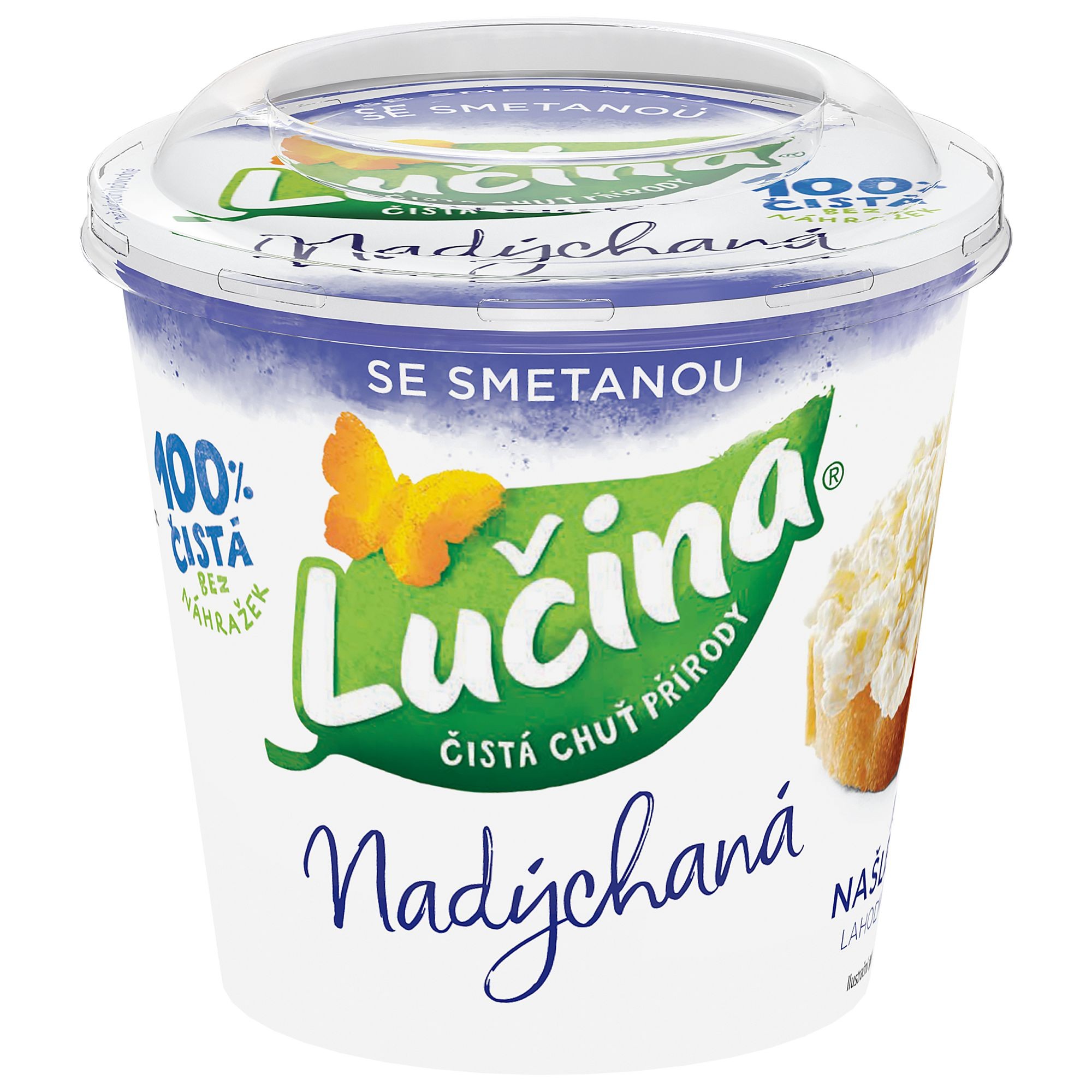 Lučina Nadýchaná se smetanou 140 g