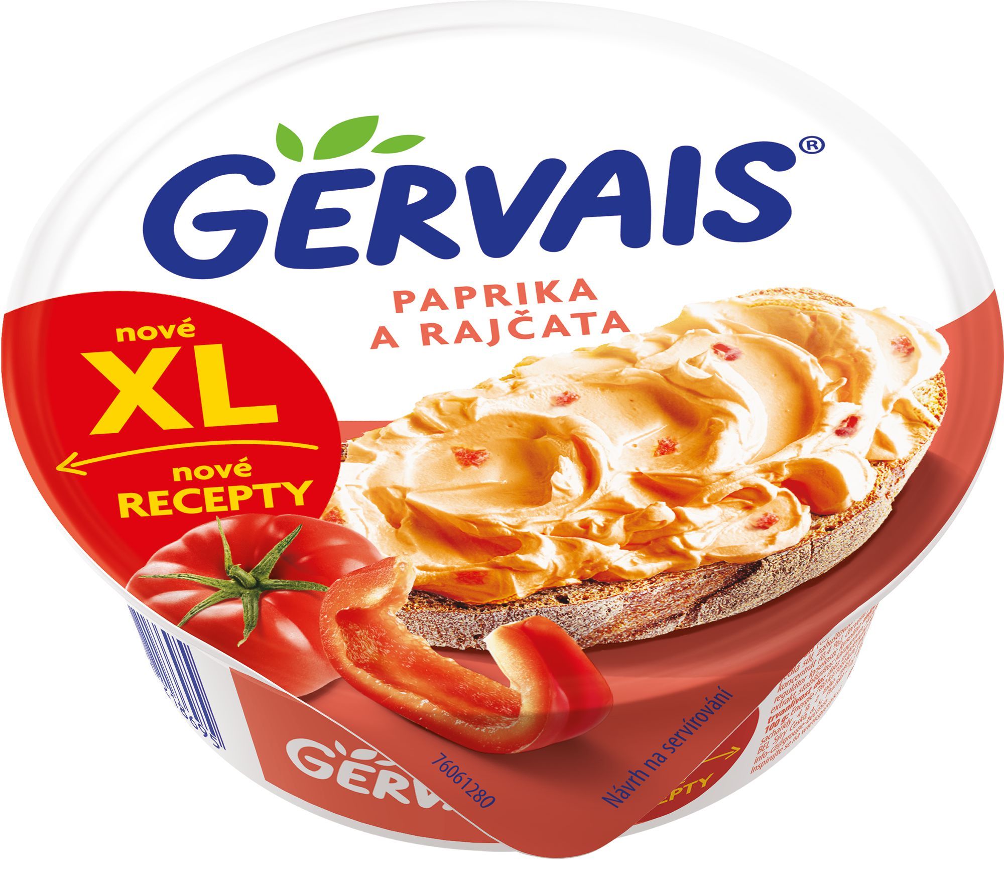 Gervais s paprikou a rajčaty 150g