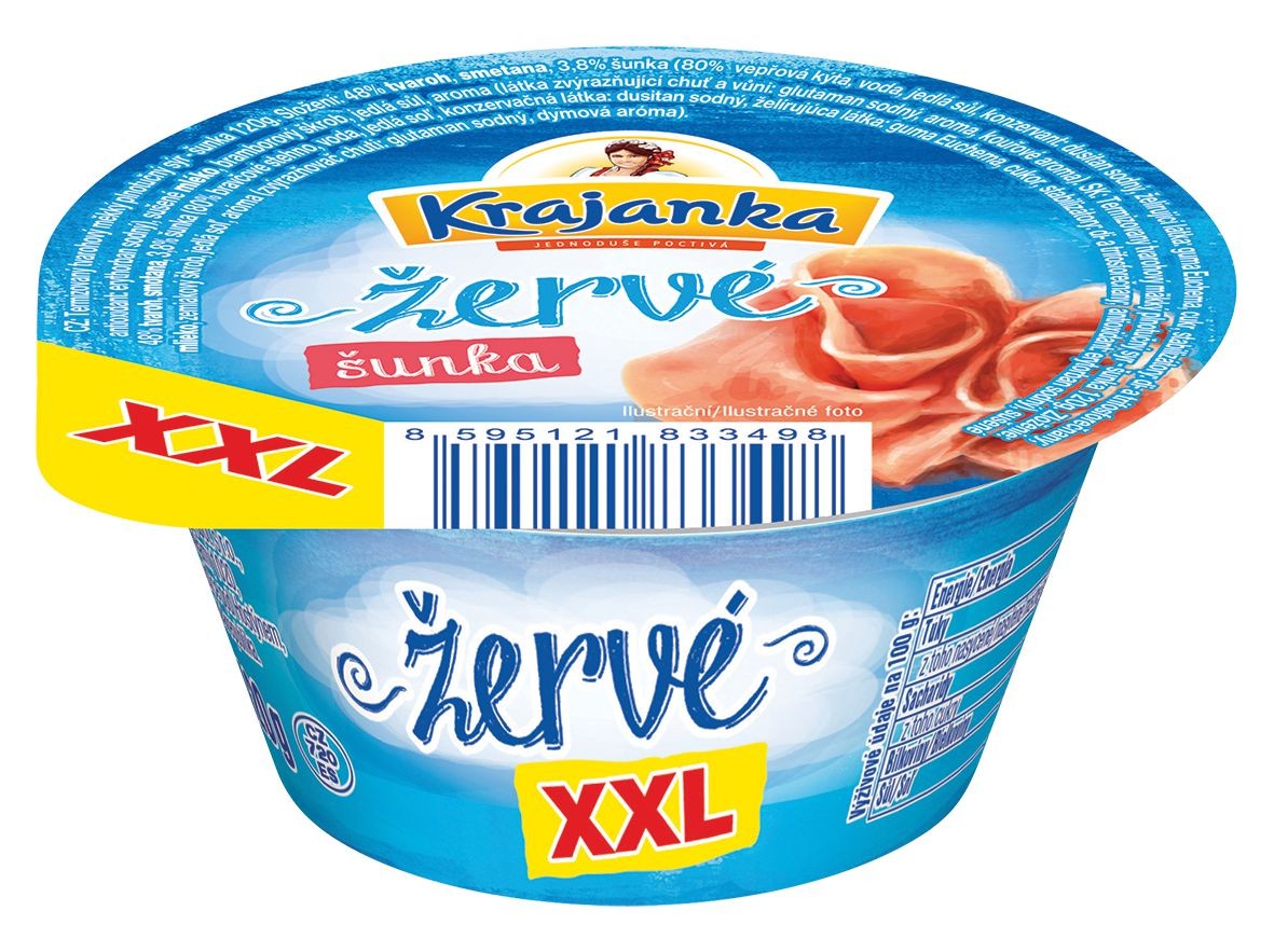 Krajanka žervé šunka XXL 120g