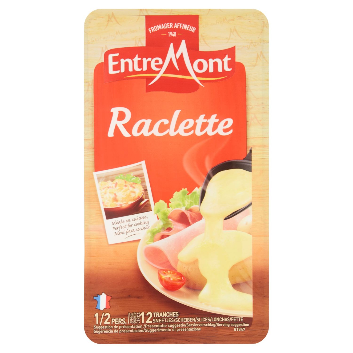 Entremont Raclette plátky 250 g
