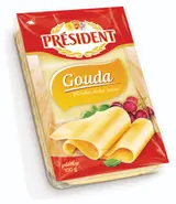 Président Gouda plátky 100 g