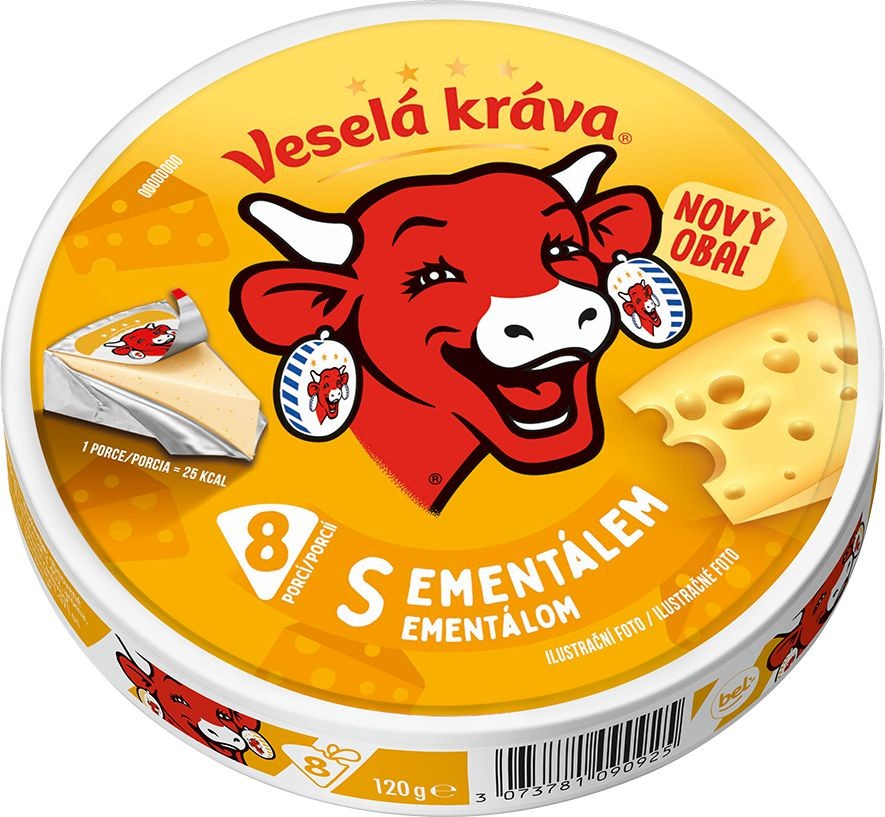 Veselá kráva s Ementálem 120g