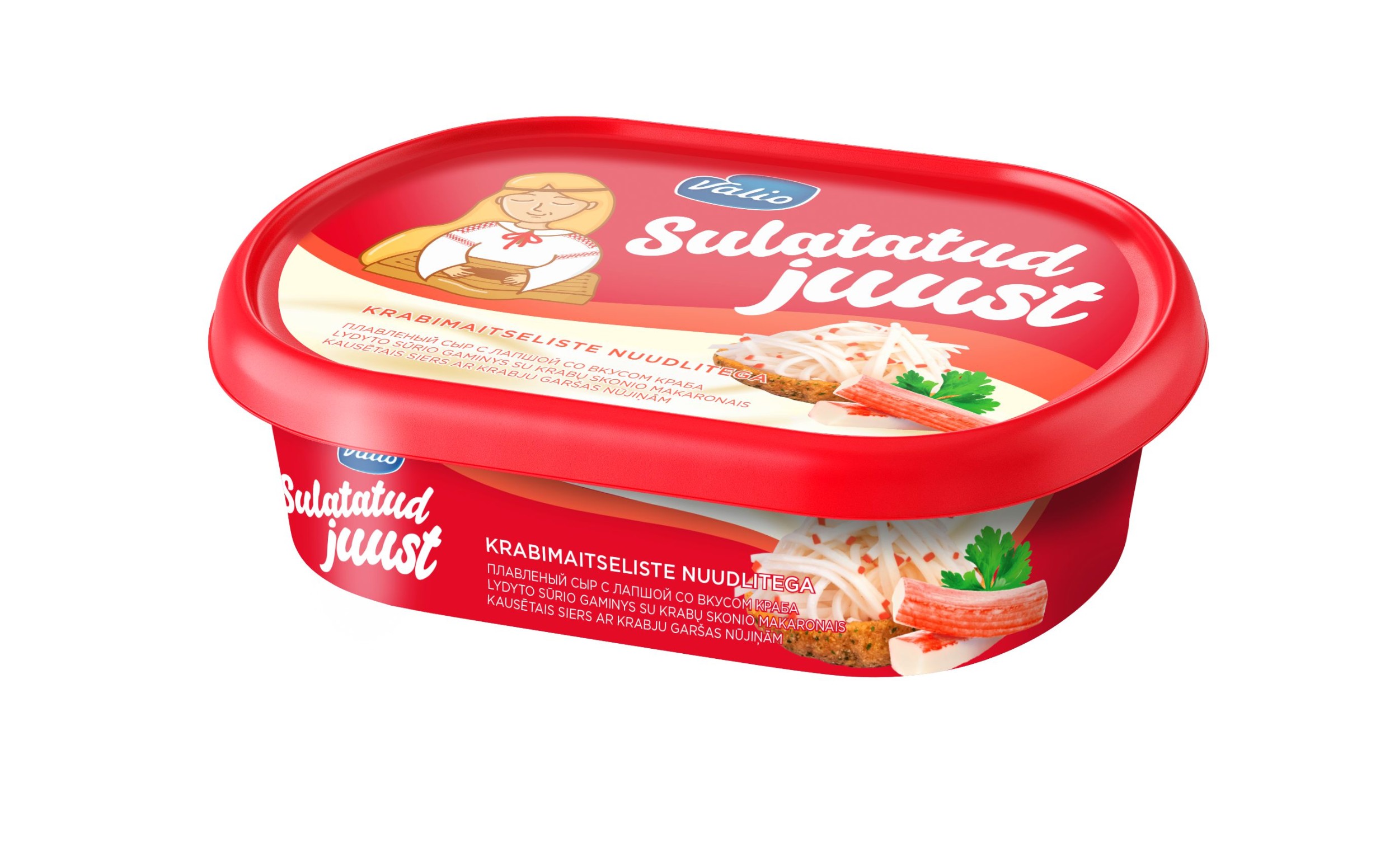 Tavený sýr se surimi tyčinkami 185g