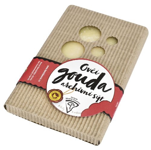 Ovčí Gouda archivní sýr Statek Horní Dvorce