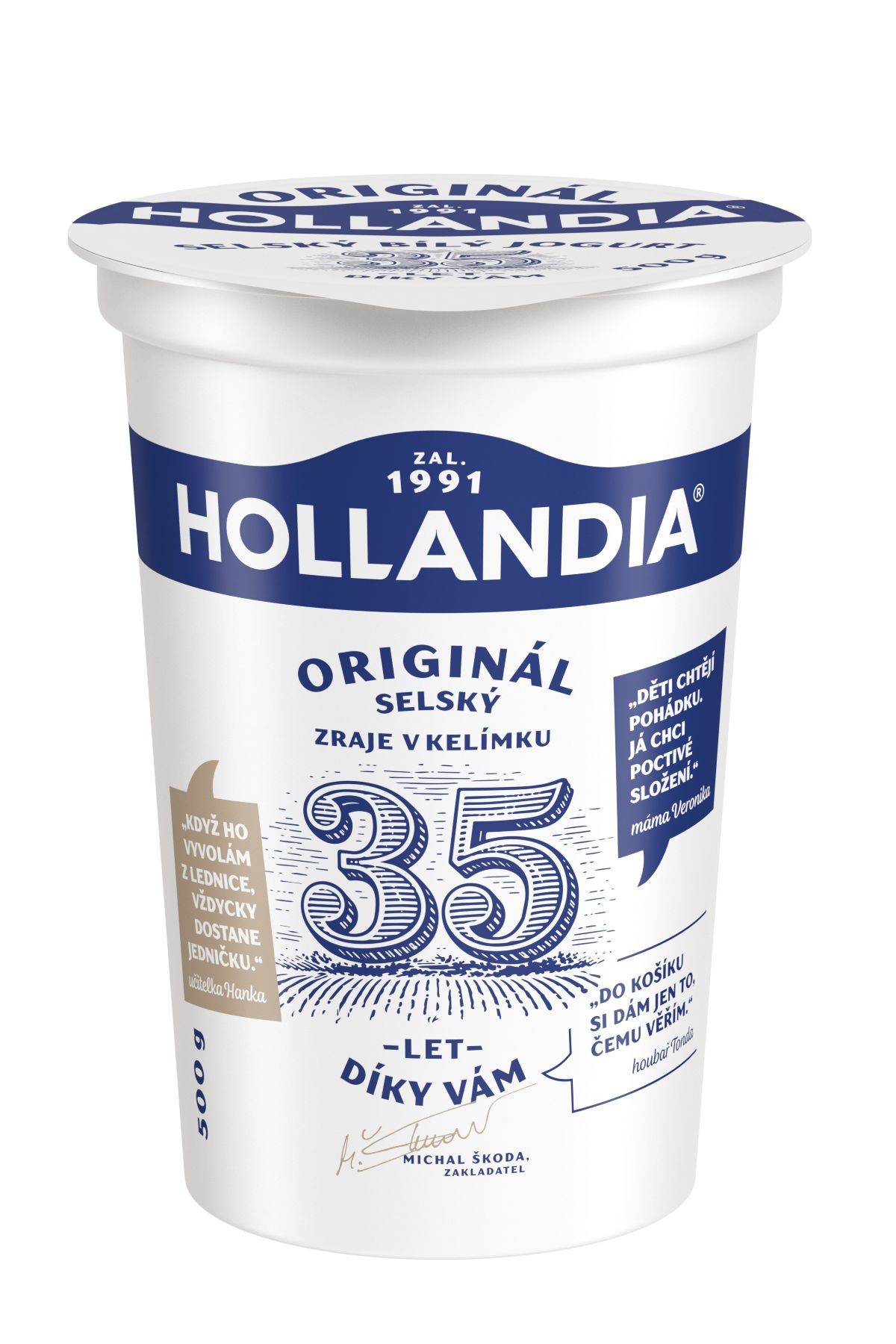 Hollandia Jogurt Selský bílý 500g
