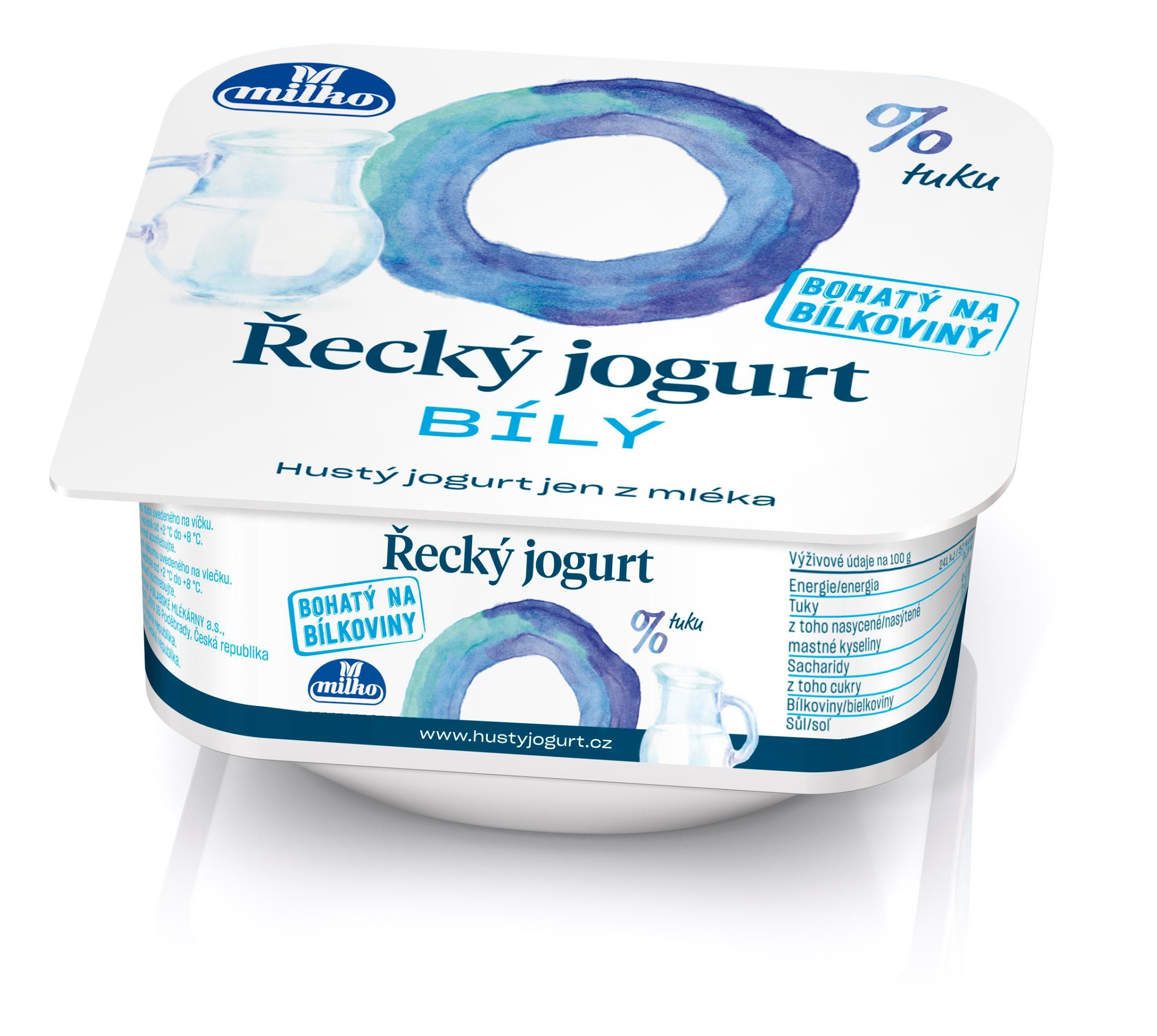 Milko Řecký jogurt 0% bílý 140 g