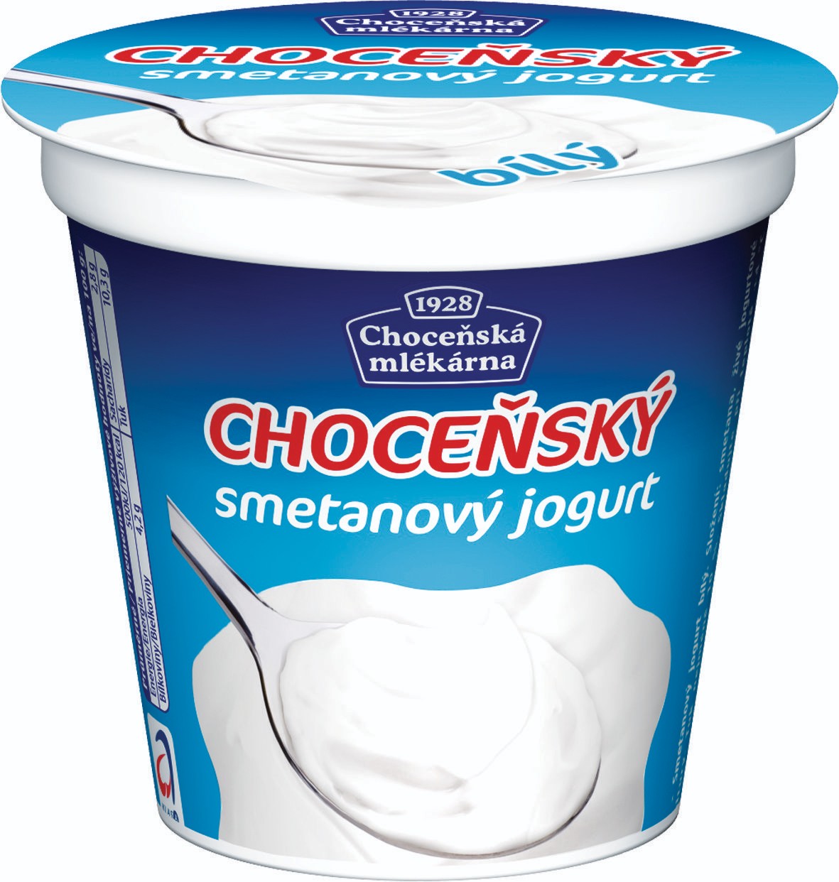 Choceňská Mlékárna Choceňský smetanový jogurt bílý 150 g
