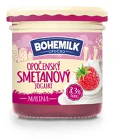Bohemilk Opočenský prémiový jogurt Malina 150g