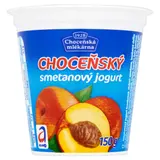 Choceňská Mlékárna Choceňský smetanový jogurt broskvový 150 g