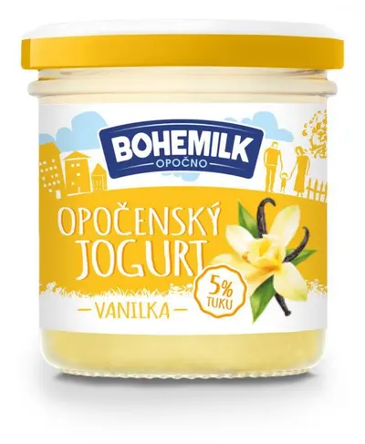 Bohemilk Opočenský jogurt vanilka 5% 150 g