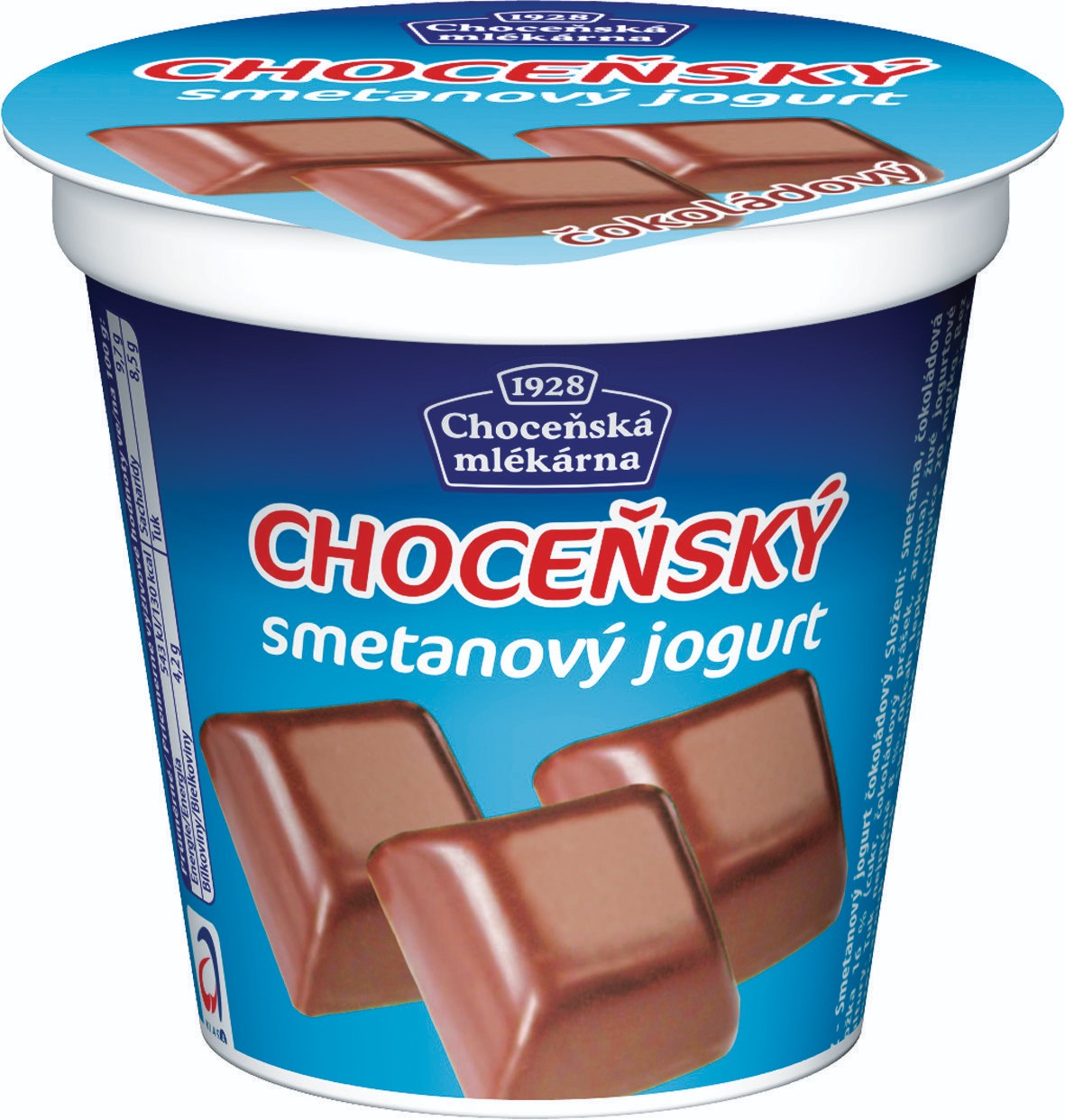 Choceňská Mlékárna Choceňský smetanový jogurt čokoládový 150 g