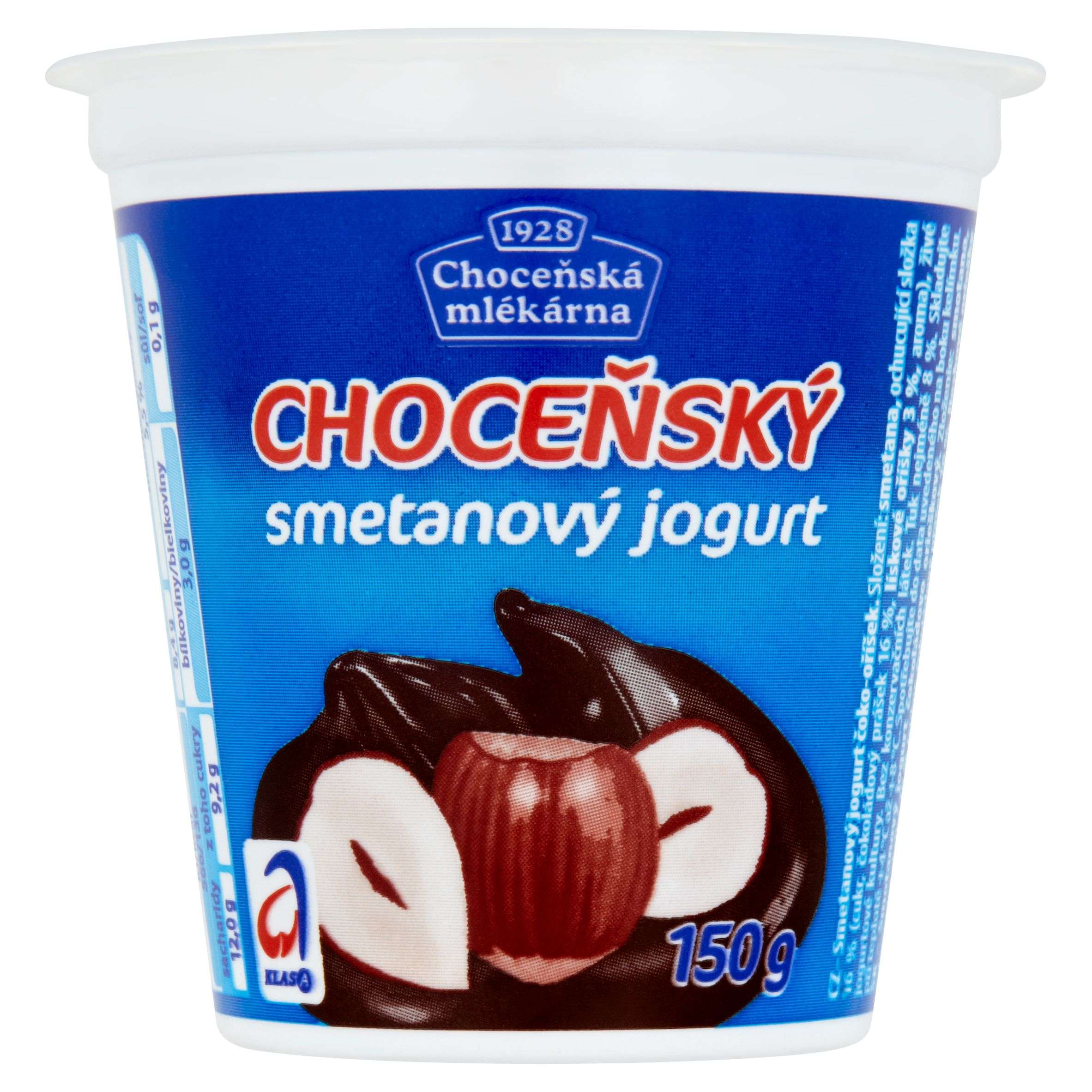Choceňská Mlékárna Choceňský smetanový jogurt čoko-oříšek 150 g