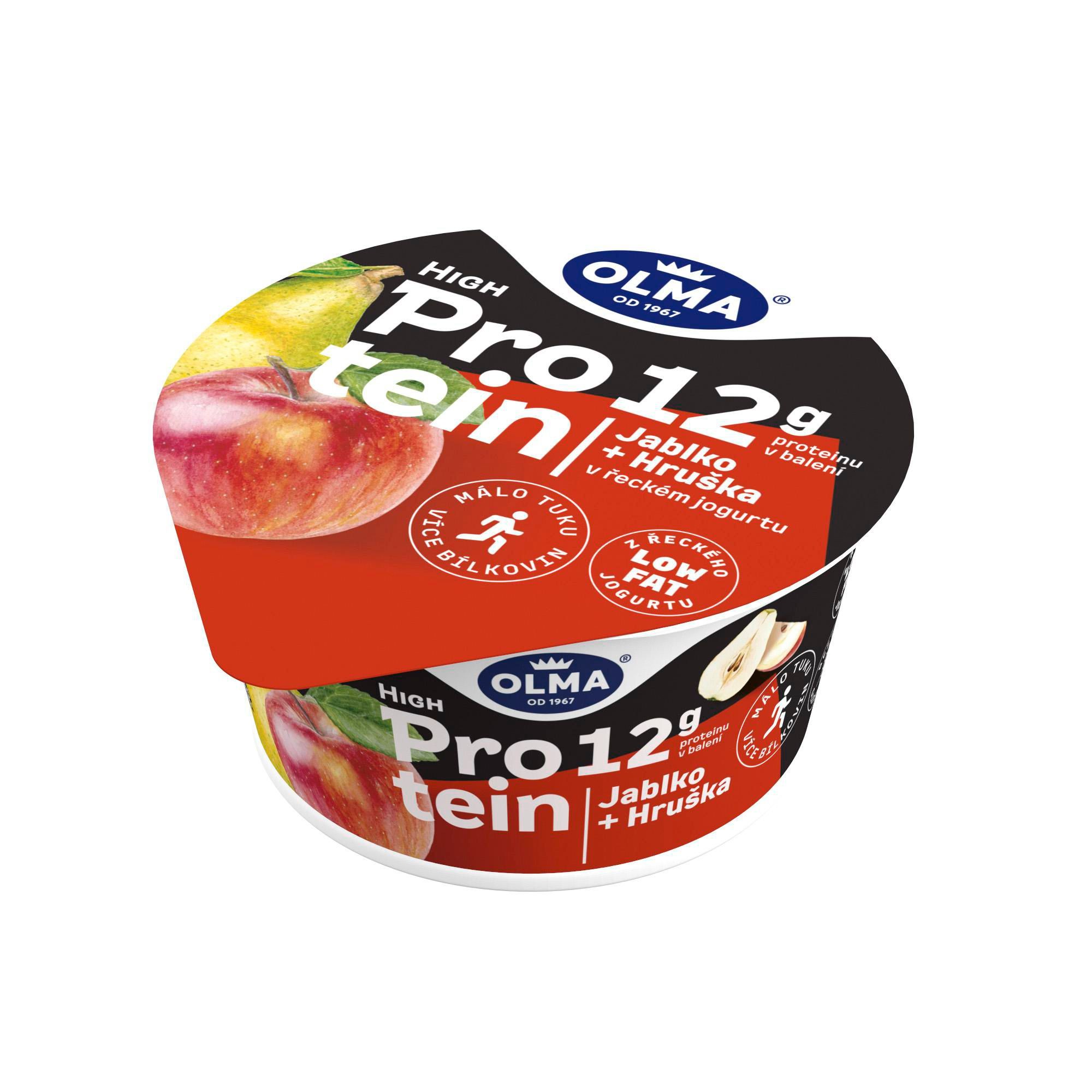 Olma Protein jogurt jablko-hruška 0,8% 150g