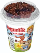 Bobík Jogurtík vanilka s čokokuličkami 106g