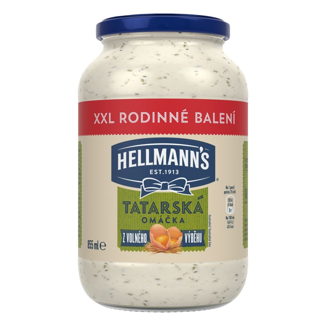 Hellmann's Tatarská omáčka 855 ml