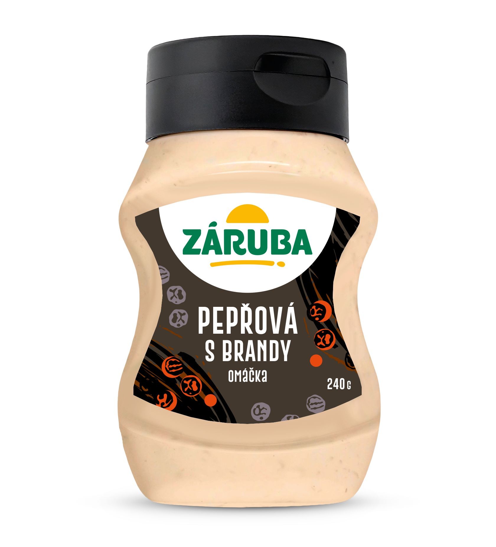 Záruba Omáčka na gril pepřová s brandy 240 g