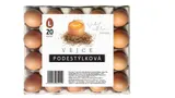 Schubert Vejce podestýlková L 20 kusů