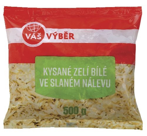 Váš Výběr Zelí kysané bílé 500g