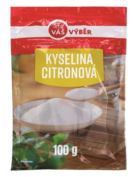 Váš Výběr Kyselina citronová 100g