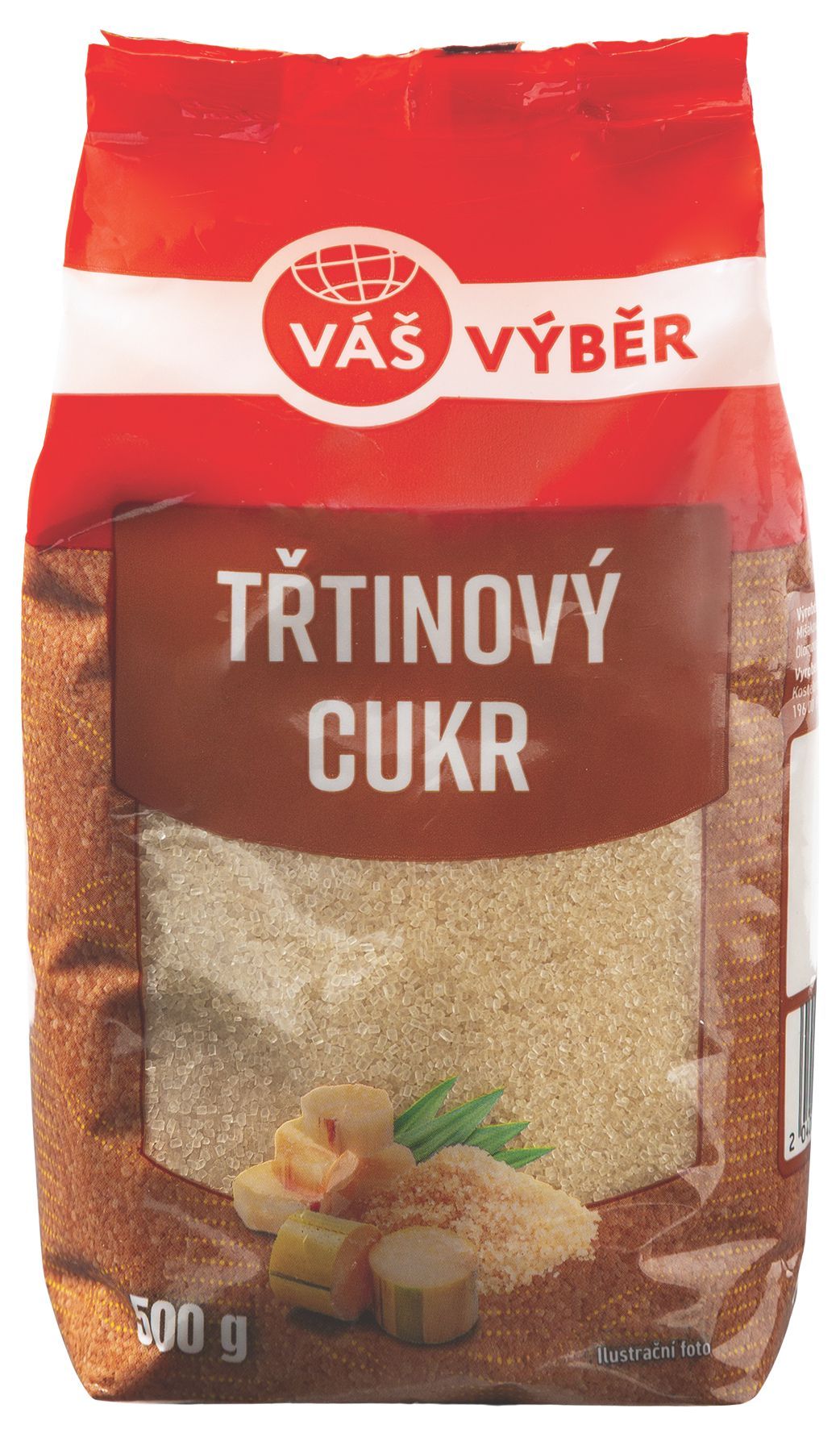Váš Výběr Cukr Dry Demerara třtina 500g