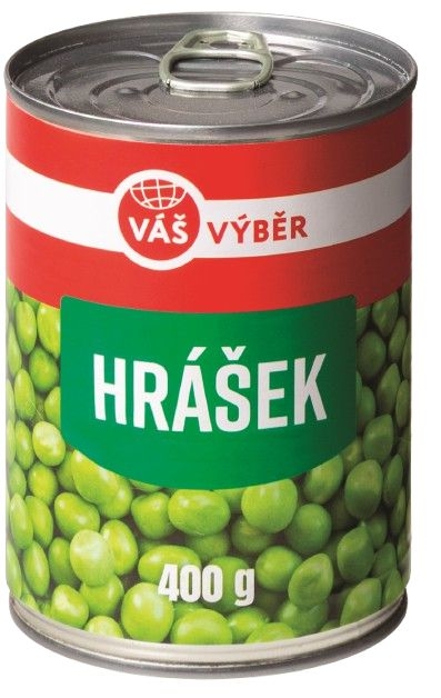 Váš Výběr Hrášek ve slaném nálevu 400g