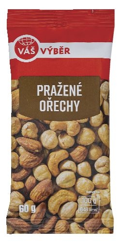 Váš Výběr Ořechy pražené 60g
