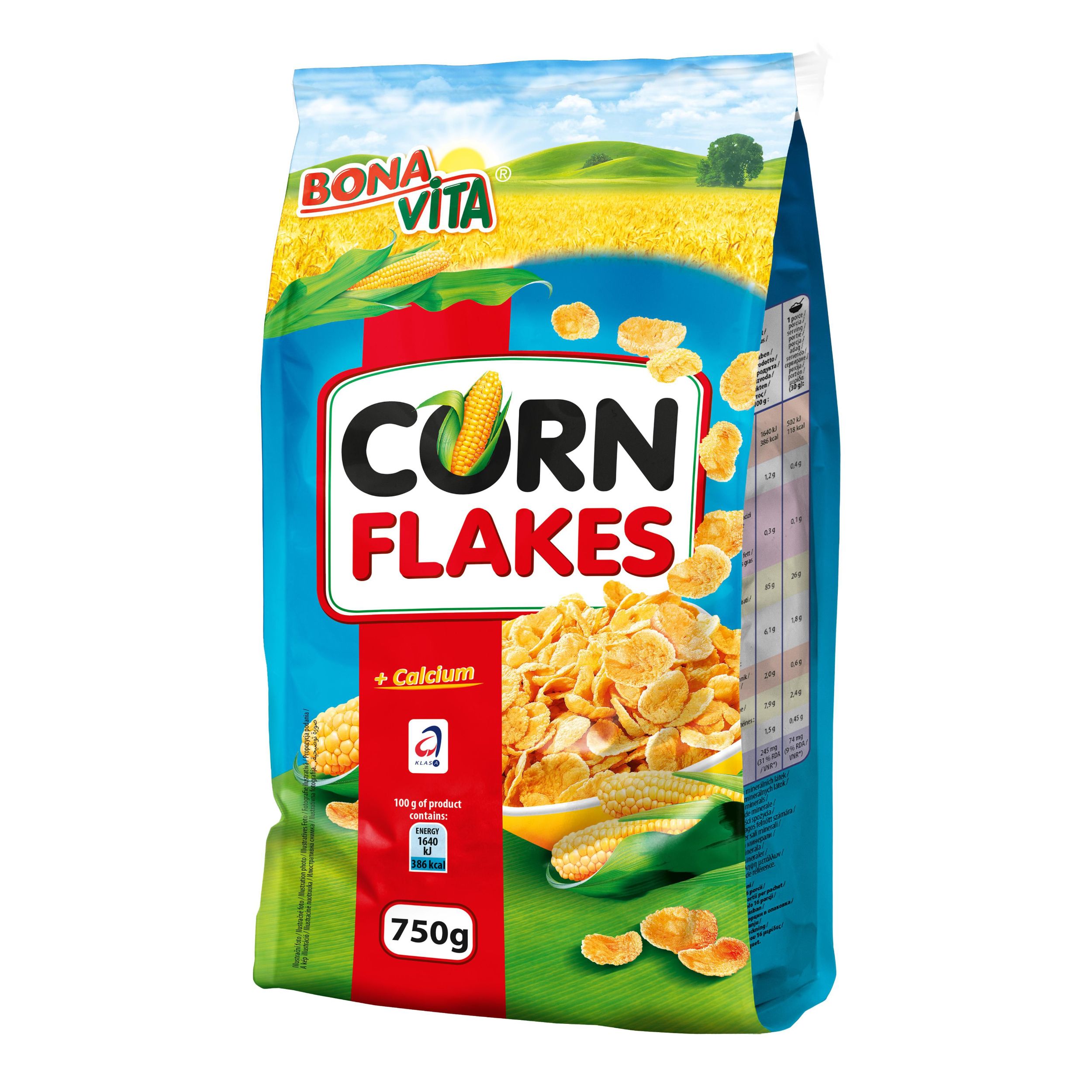 Bona Vita Kukuřičné lupínky 750 g
