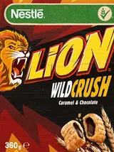 Nestlé Lion Wildcrush Caramel&Chocolate Cereálie 360 g