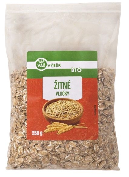 Váš Výběr Žitné vločky BIO 250 g