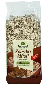 Alnatura BIO Čokoládové müsli 750 g