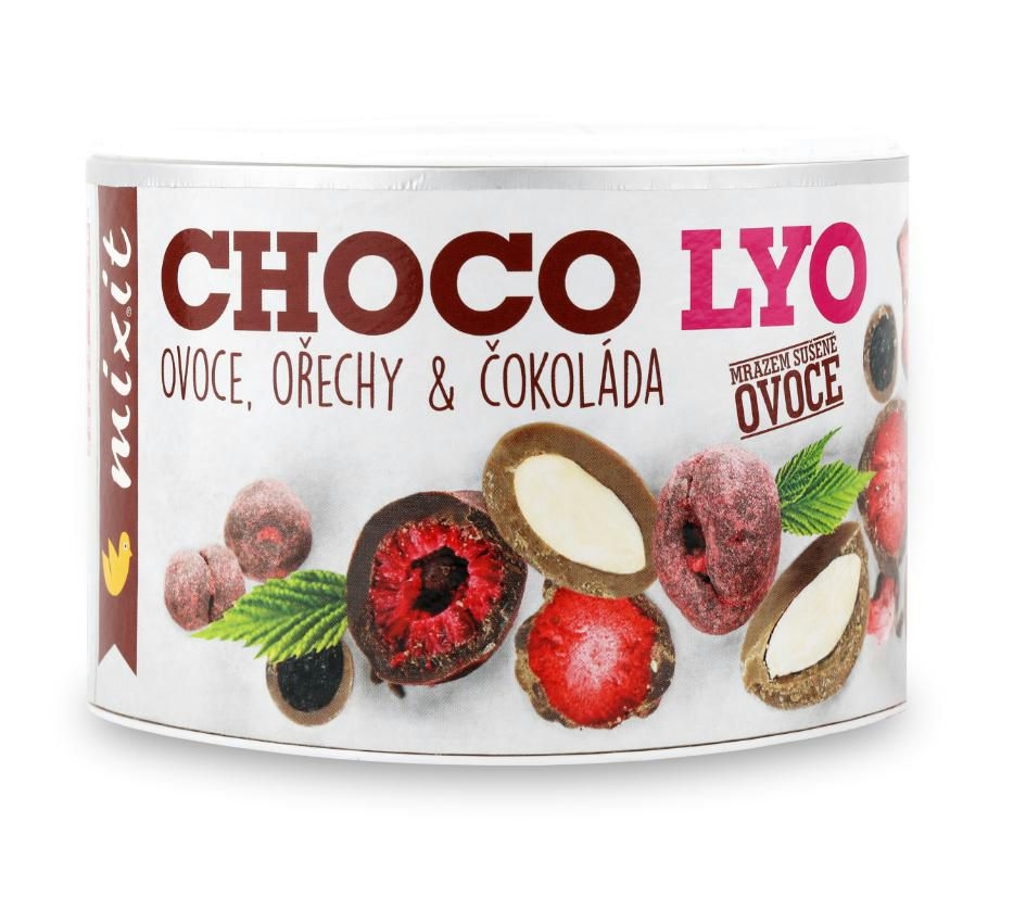 Mixit Křupavé ovoce a ořechy v čokoládě 180g