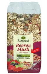Alnatura BIO Müsli jahody, maliny 750 g