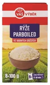 Váš Výběr rýže dlouhozrnná PB VS 8x100g
