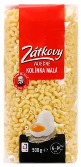 Zátkovy Vaječné těstoviny kolínka malá 500 g