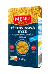 MENU GOLD TĚSTOVINOVÁ RÝŽE SEMOLIN. 500G
