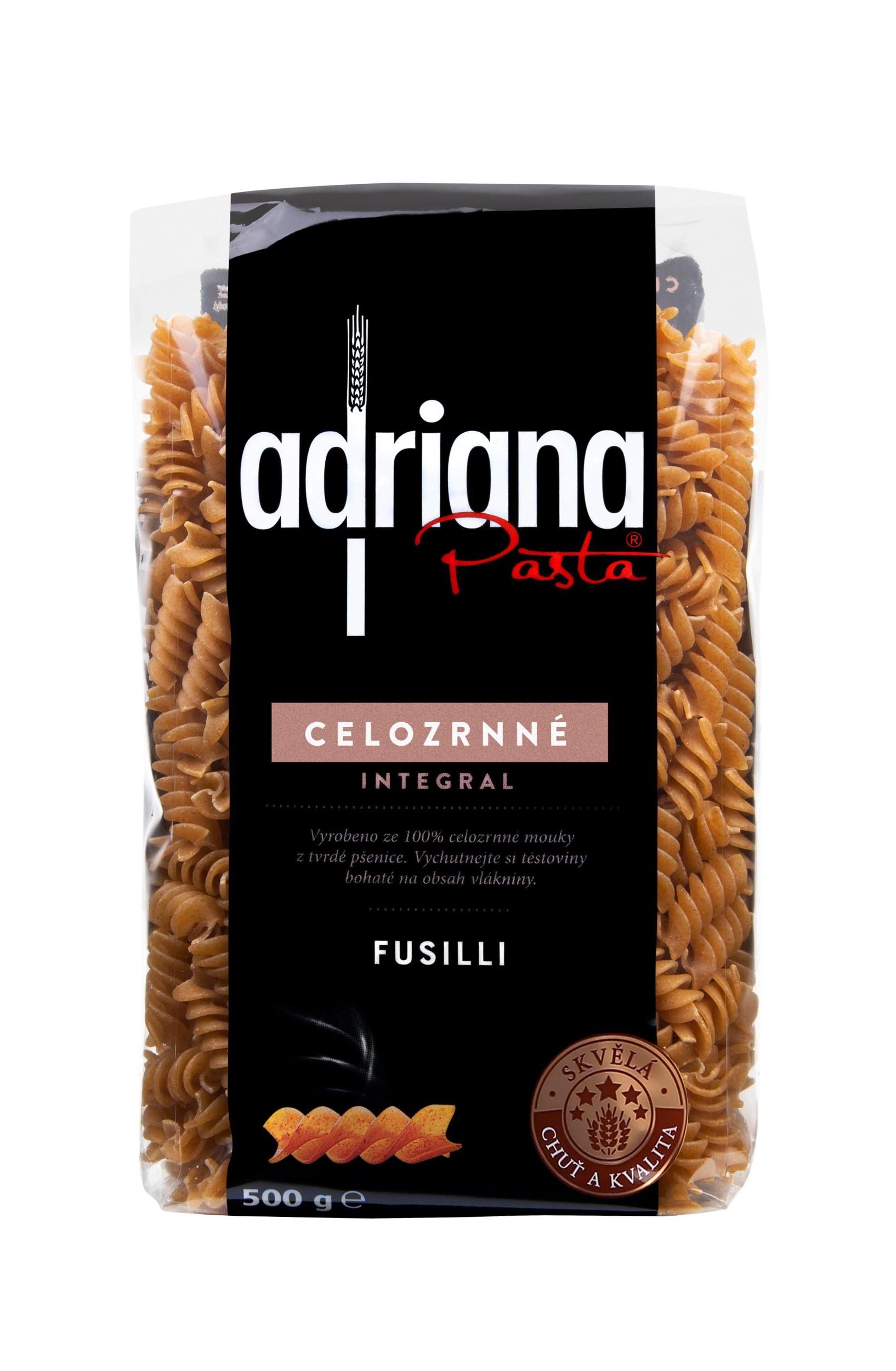 Adriana Fusilli těstoviny celozrnné sušené 500 g
