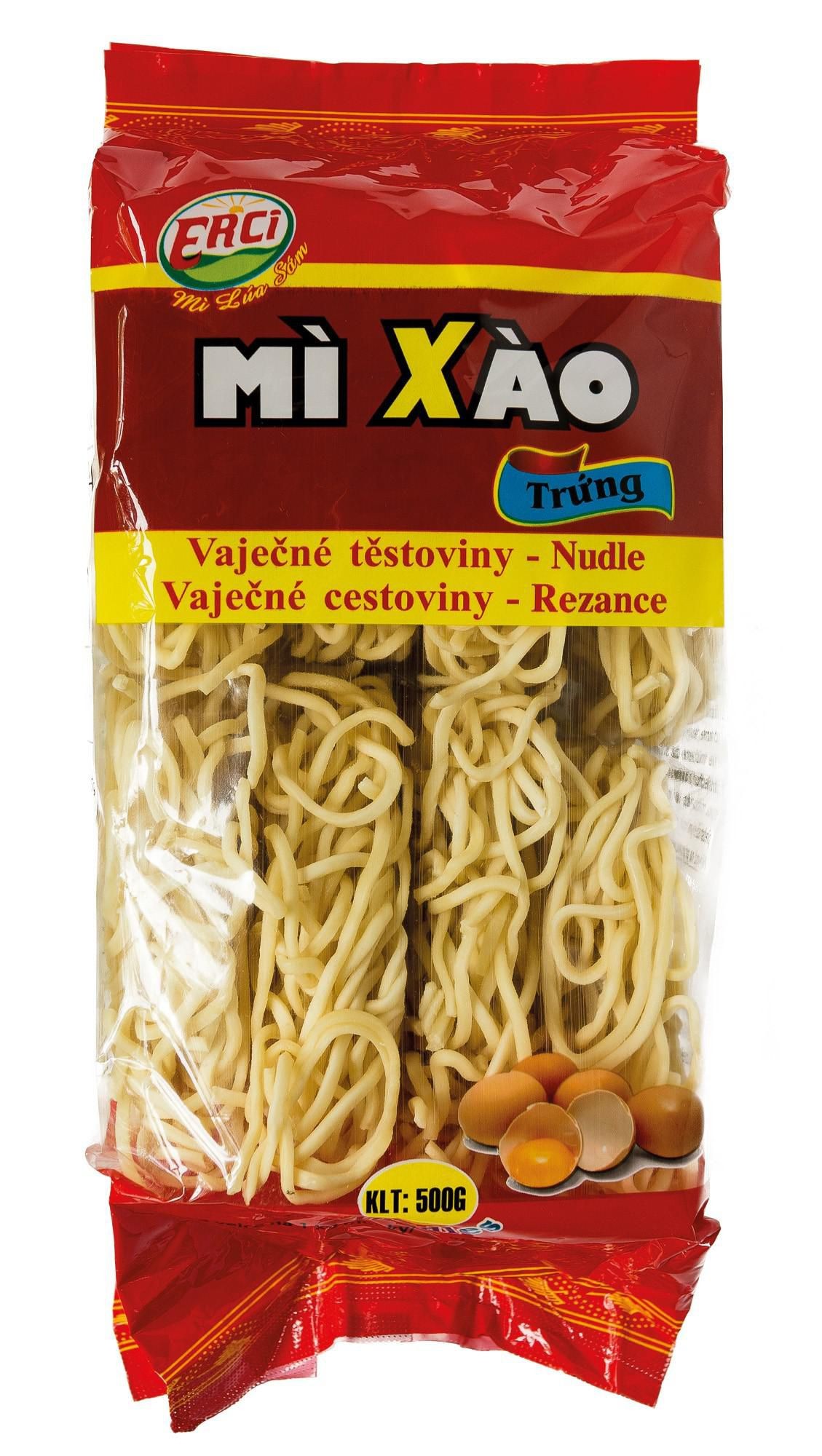 Erci Vaječné nudle na smažení 500g