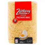 Zátkovy Vaječné těstoviny polévkové nudle 500 g