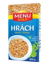 Menu Gold Hrách žlutý loupaný půlený 500g