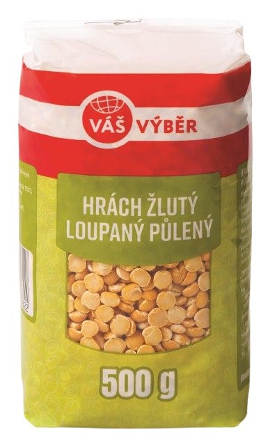 Váš Výběr Hrách žlutý loupaný půlený 500 g