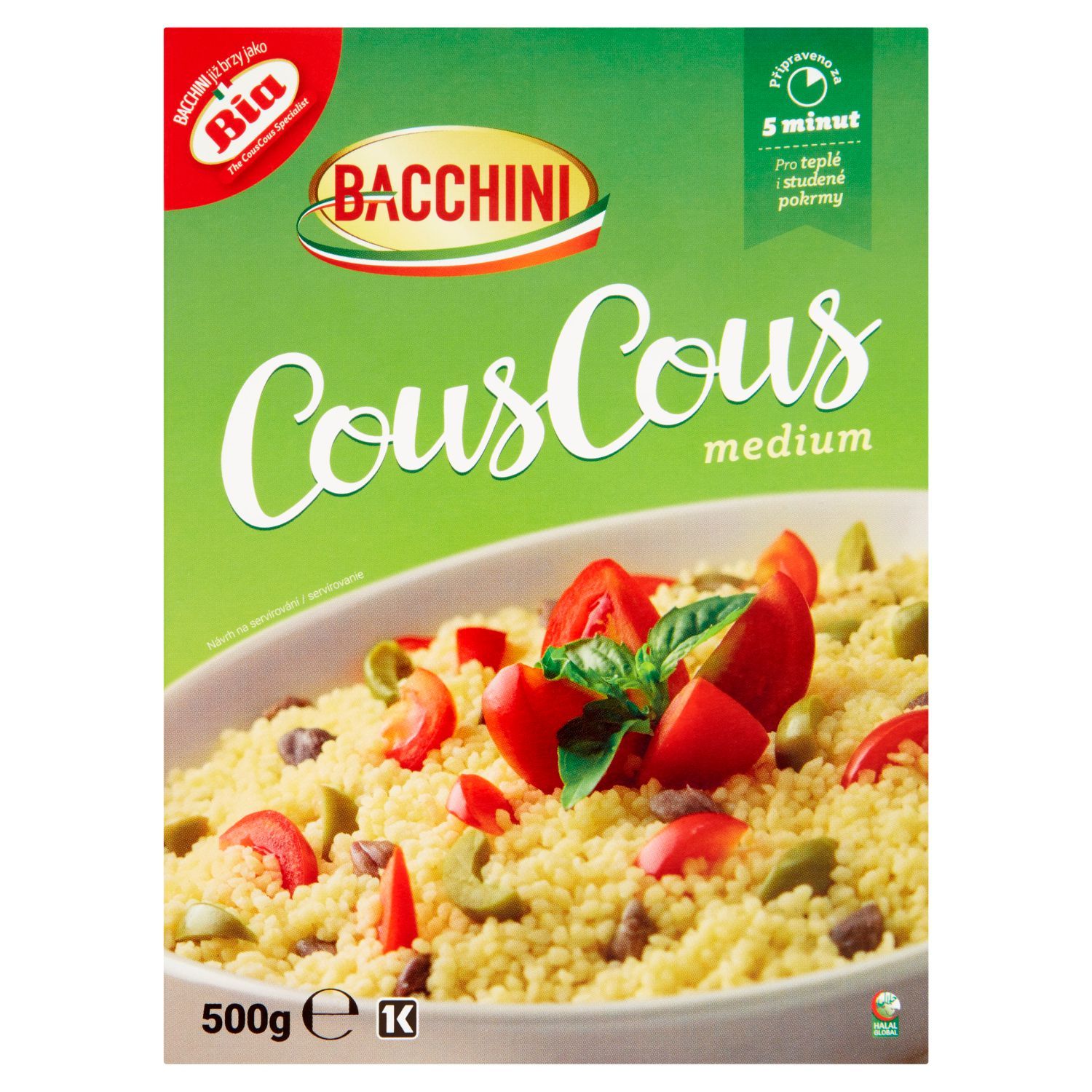 Bacchini Kuskus semolinový 500 g