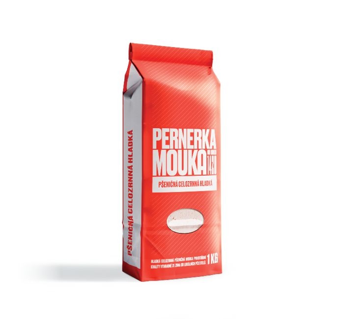 Pernerka Pšeničná mouka celozrnná hladká 1kg