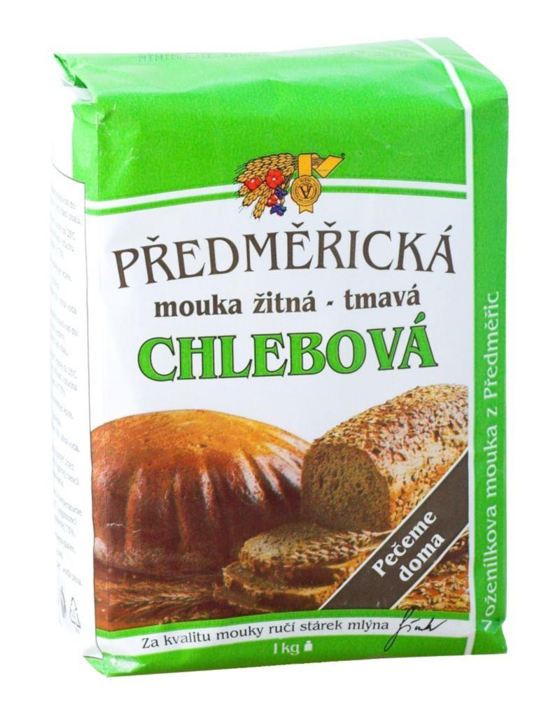 Předměřická Chlebová mouka žitná tmavá 1kg