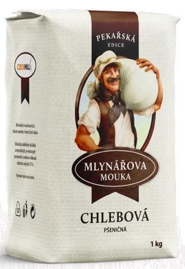 Mlynářova mouka Pšeničná mouka chlebová 1kg