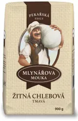 Mlynářova mouka Žitná mouka chlebová tmavá 900 g
