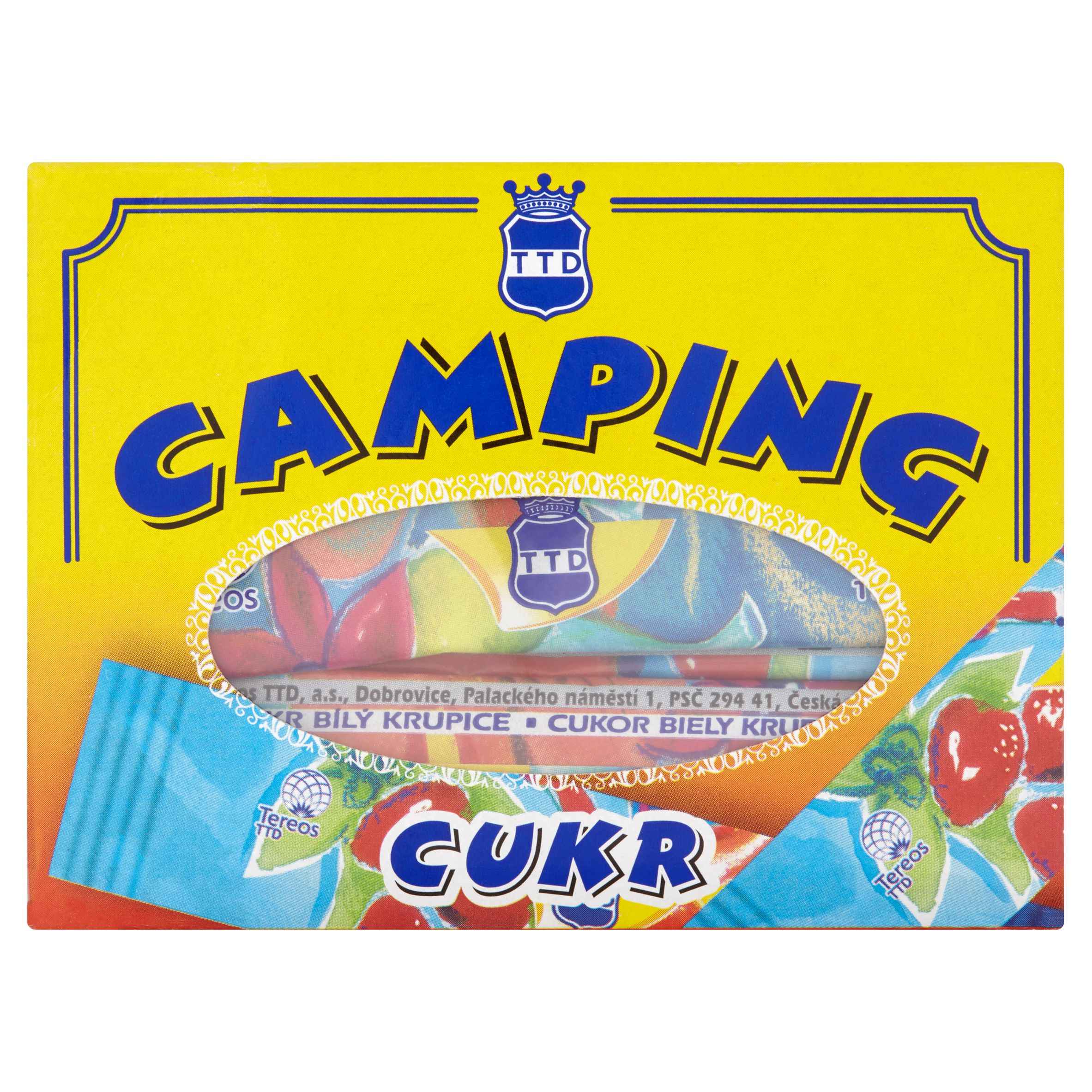 Tereos Camping cukr bílý krupice 25x5 g